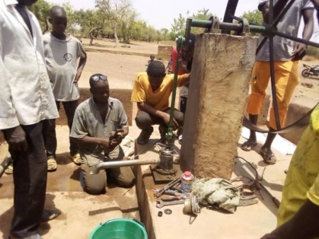 01-2021: une nouvelle pompe remise ne état